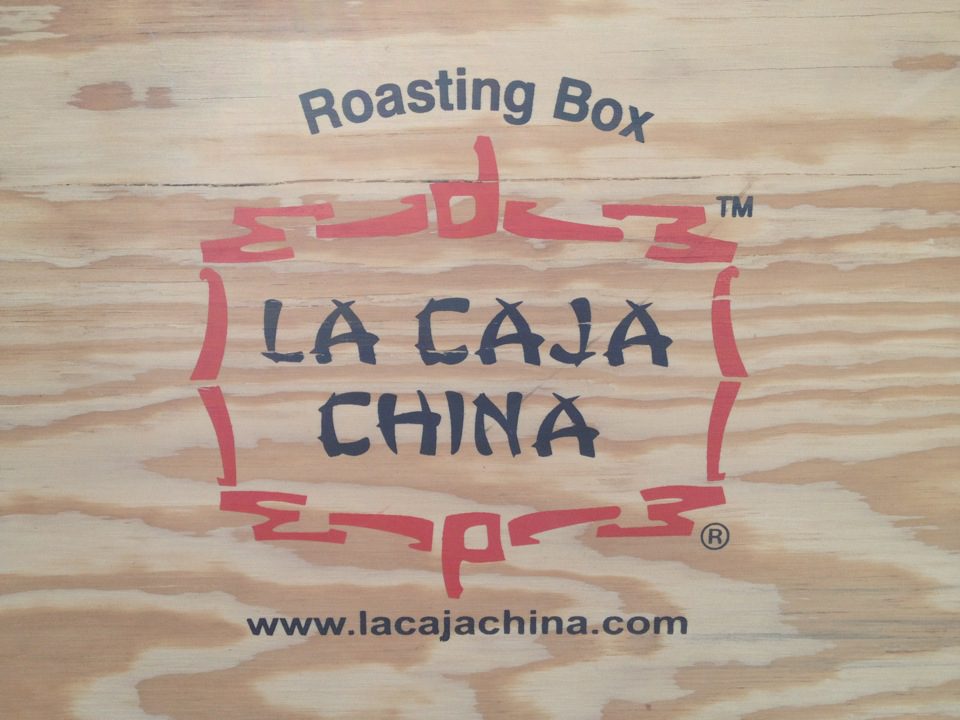 La caja china roasting box.