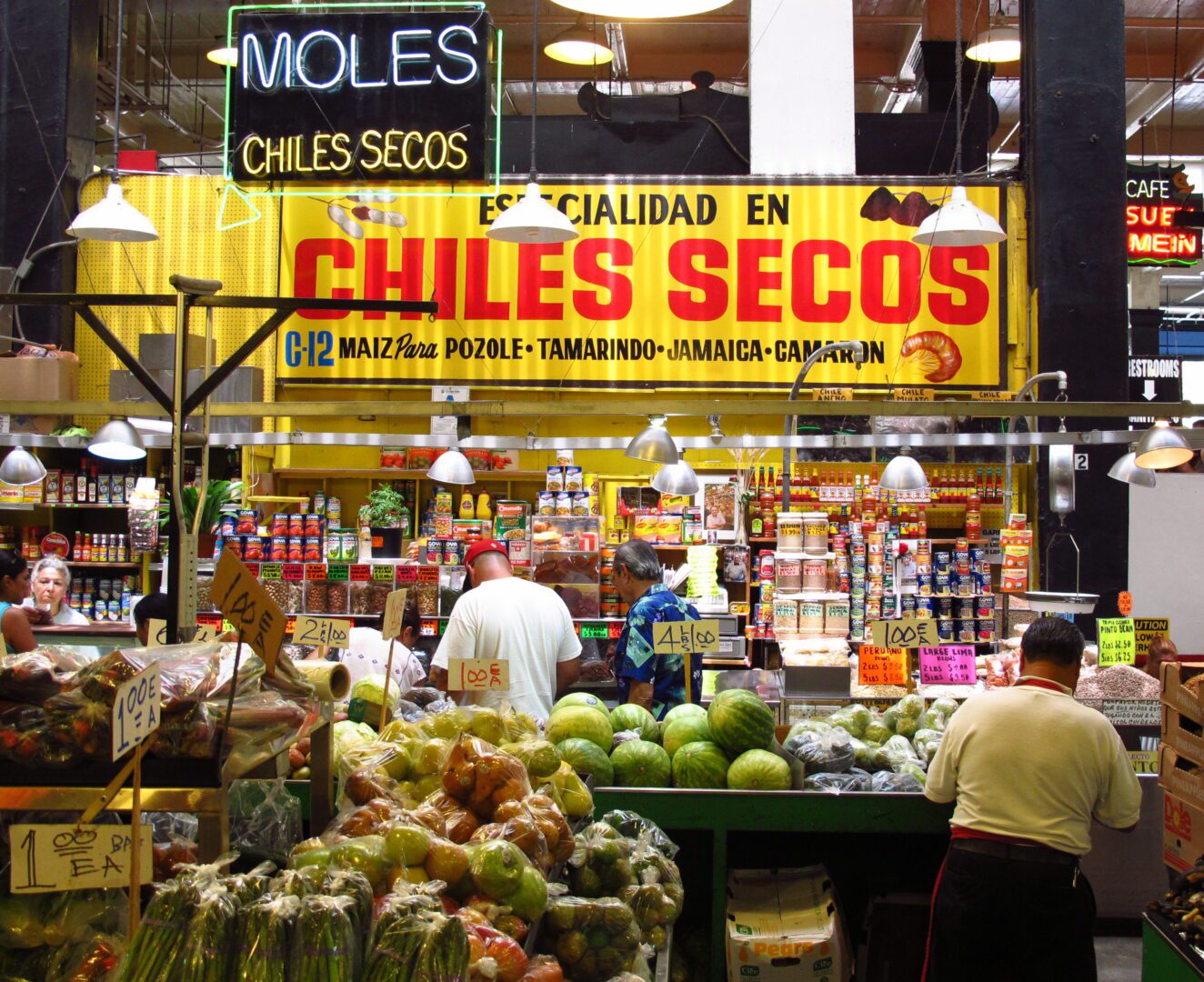 Chiles Secos, Grand Central Market, LA