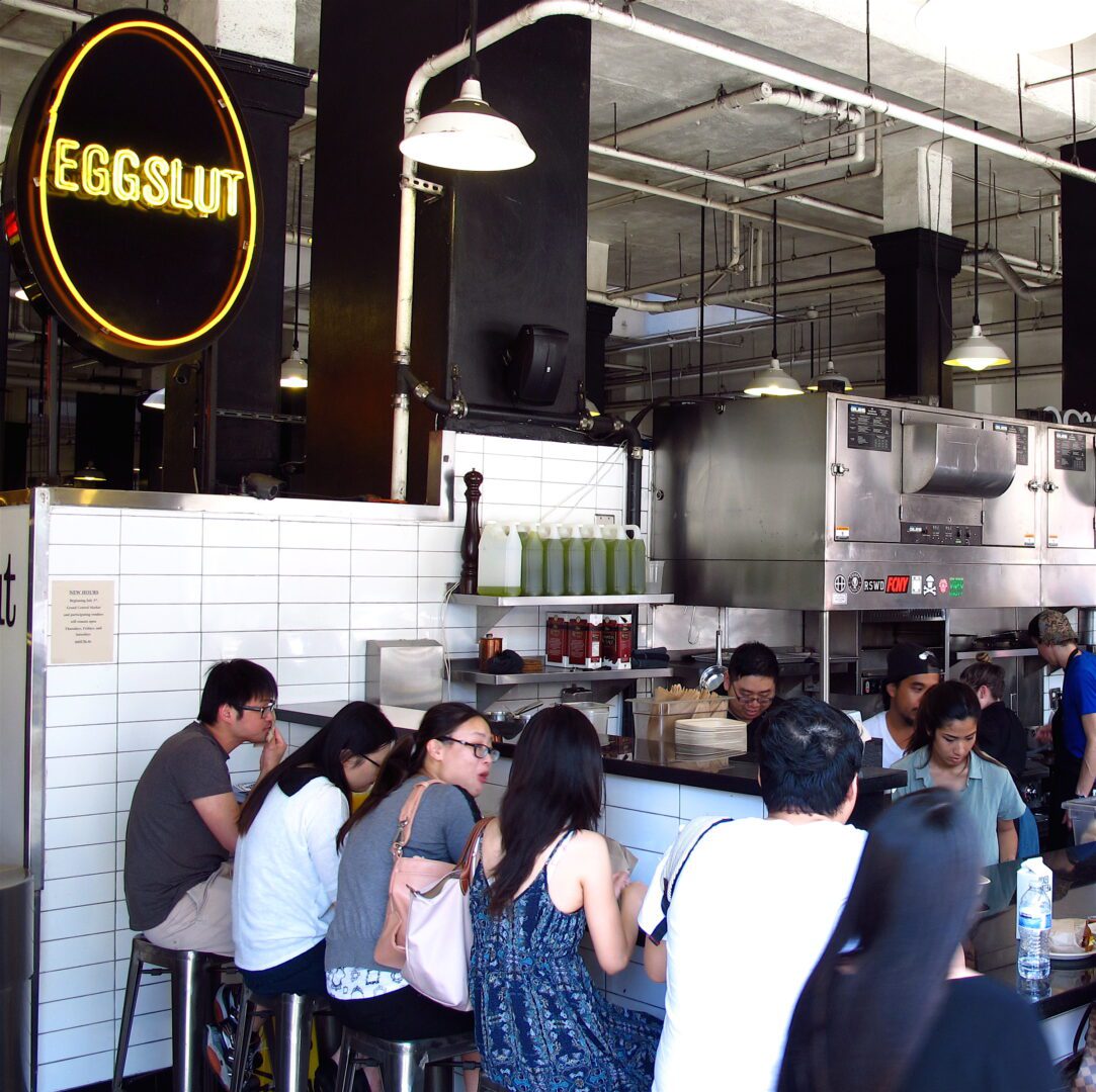 Eggslut, Grand Central Market, LA