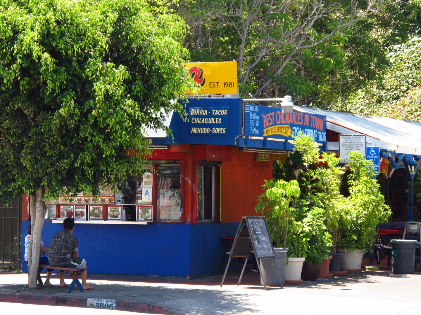 "Best Chilaquiles in Town", Tacos Delta