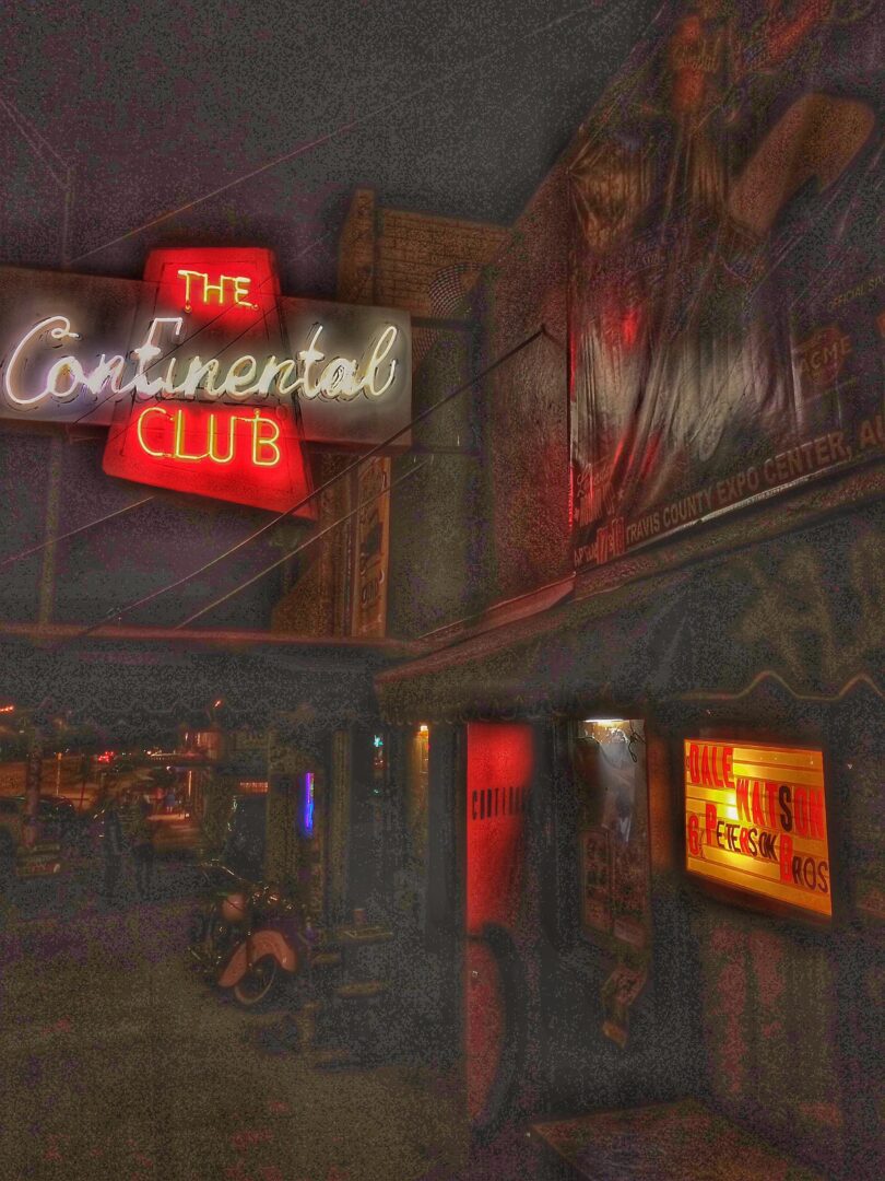 The continental club - the continental club fine art print.