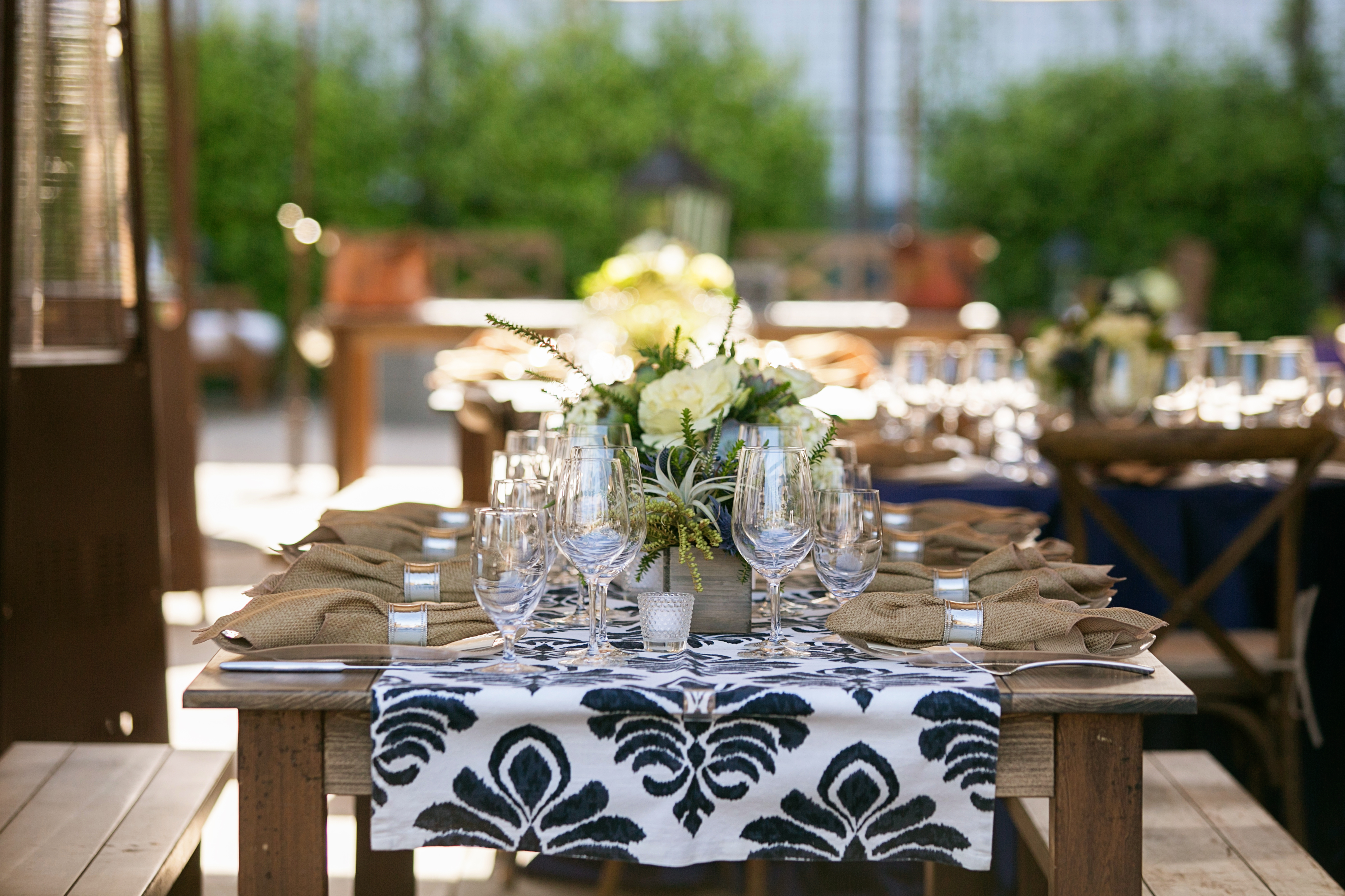 Al Fresco Dinner Table