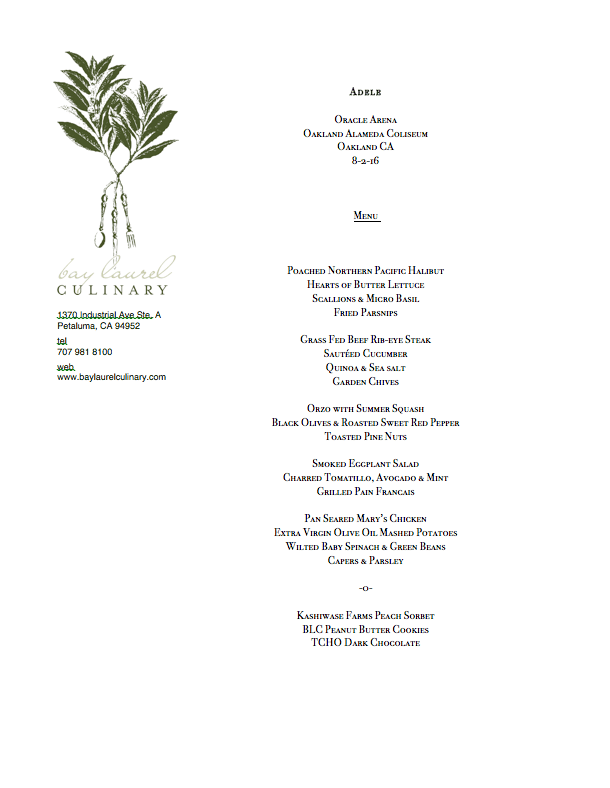 A menu with an image of a tree.