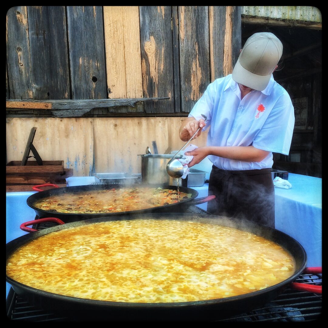 Paella at the Half Way Mark