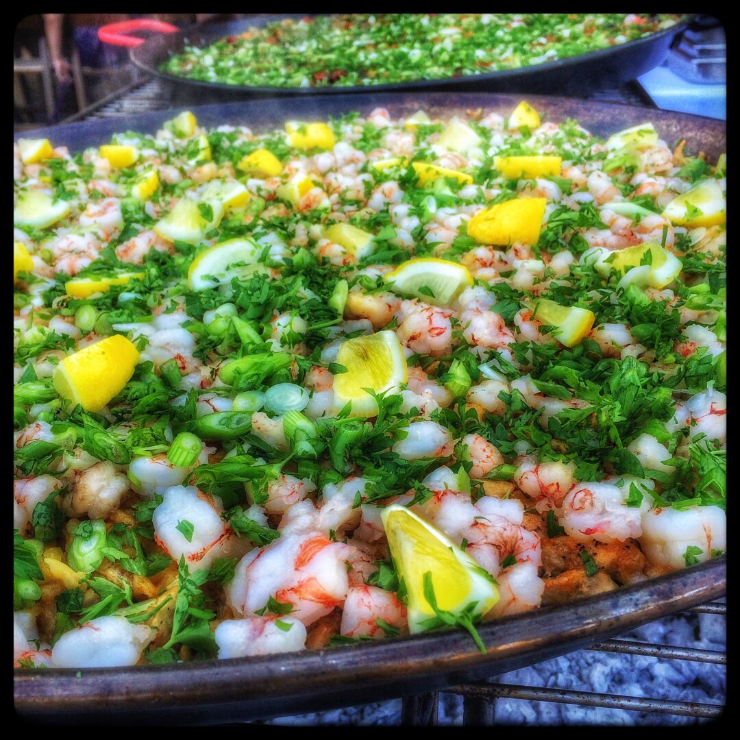 The Finished Paella