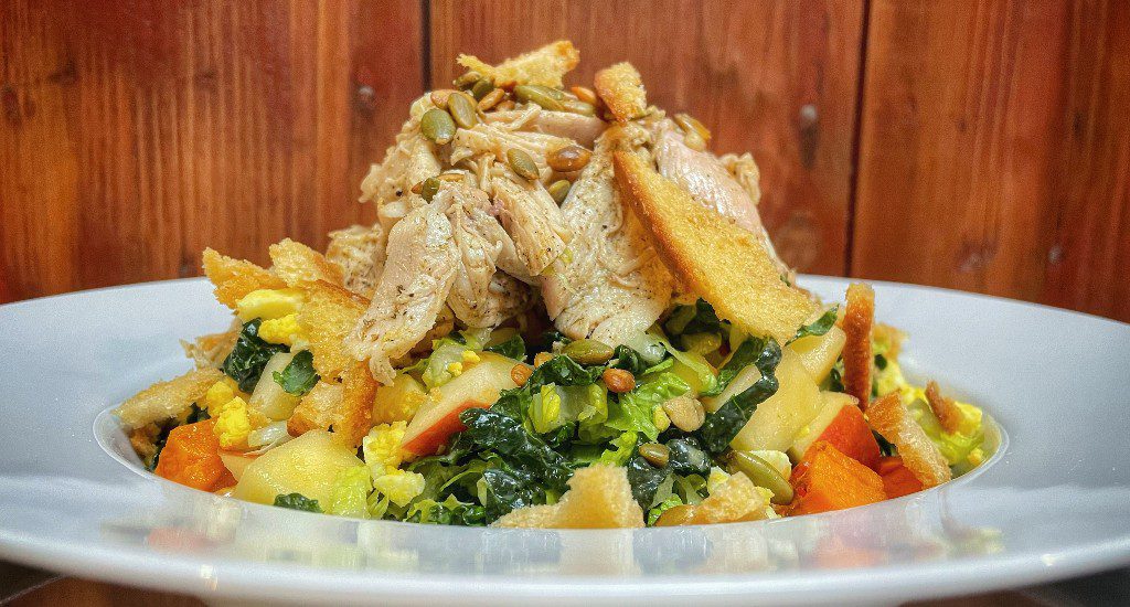 The Roasted Chicken Kale Salad